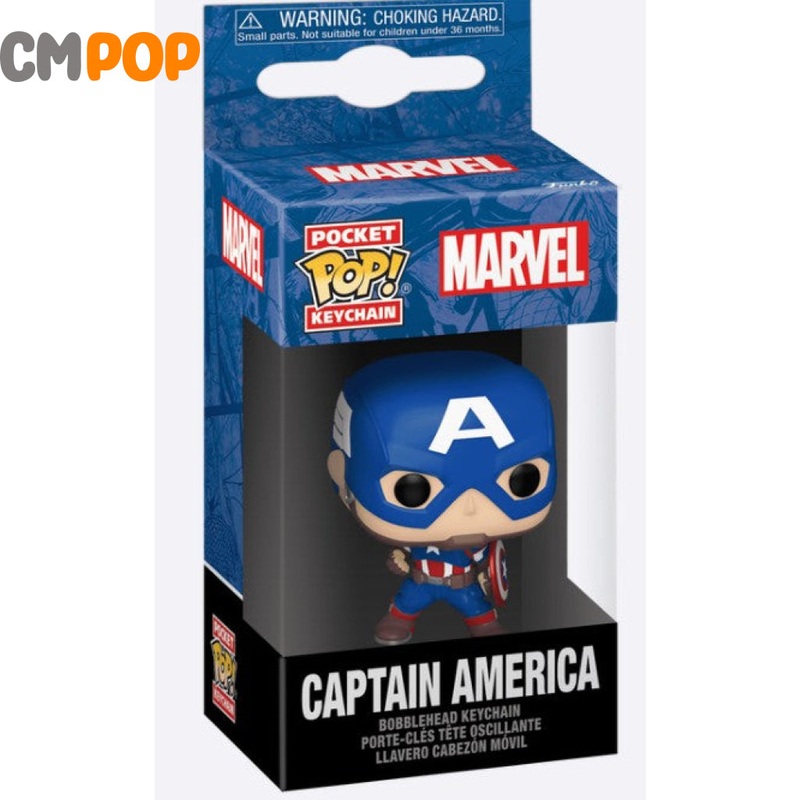 Captain America - Pop! - Marvel New Classics - Keychain