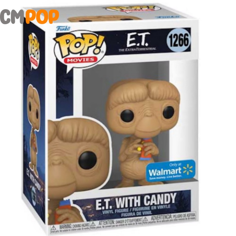 E.T. With Candy - #1266 - Funko Pop! - E.T - Movies - Walmart Exclusive