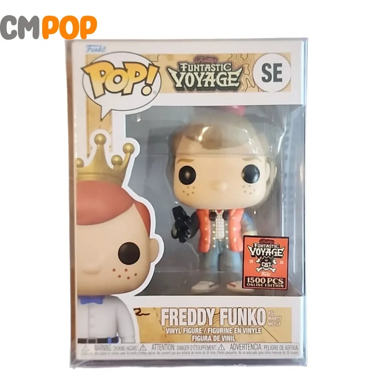 Freddy Funko As Marty Mcfly - #SE- Funko Pop! - Funtastic Voyage 2024 1500 Pcs Online Edition
