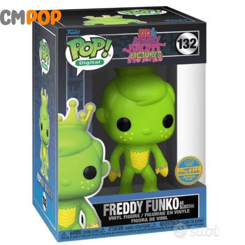 Freddy Funko as Sleestak - #132 - Funko Pop! - Digital - NFT Release 2700