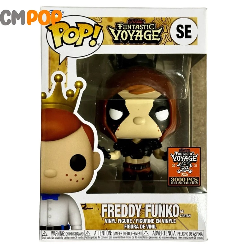 Freddy Funko As Zartan- #SE- Funko Pop! - Funtastic Voyage 2024 3000 Pcs Online Edition