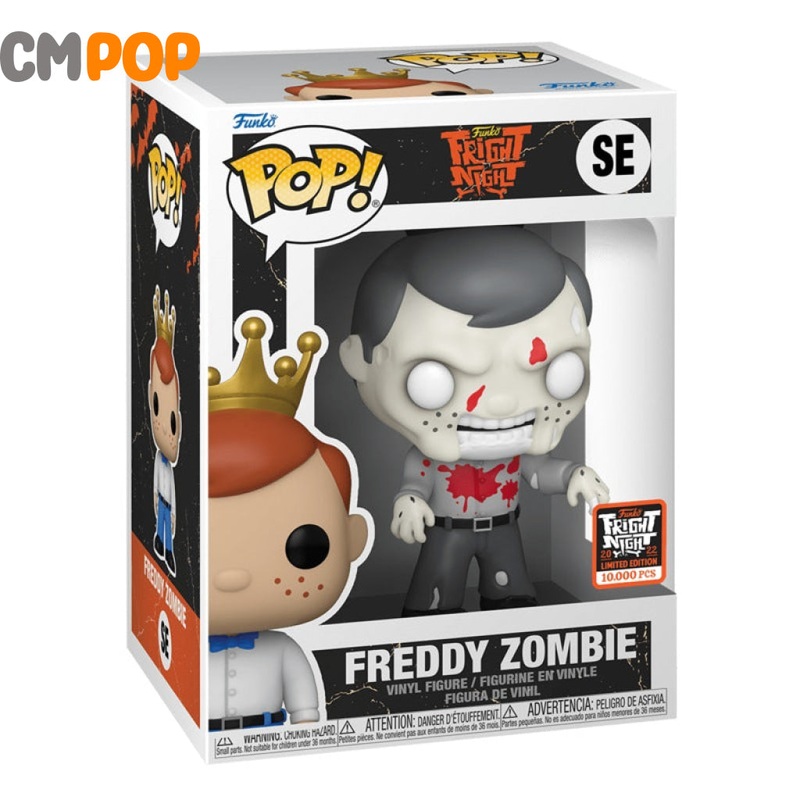 Freddy Zombie - #SE  - Funko Pop! Fright Night - Funko Fright Night 2022 10,000 PCS