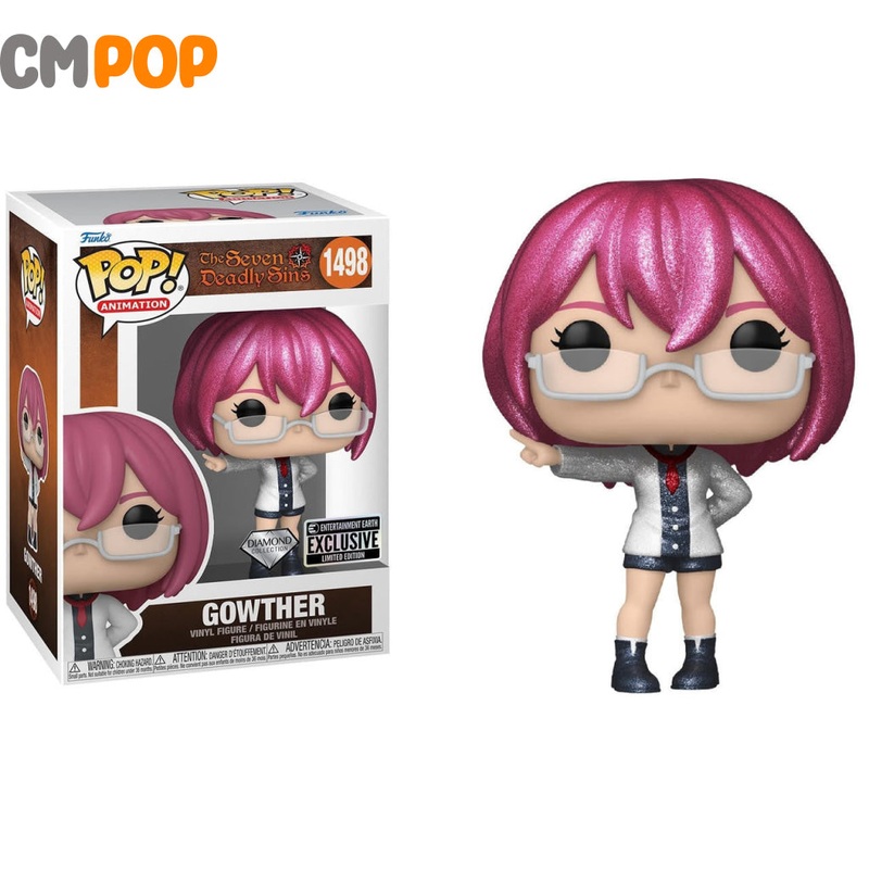 Gowther  #1498  - Funko Pop! -The Seven Deadly Sins   - Animation - Entertainment Earth Exclusive - Diamond Collection