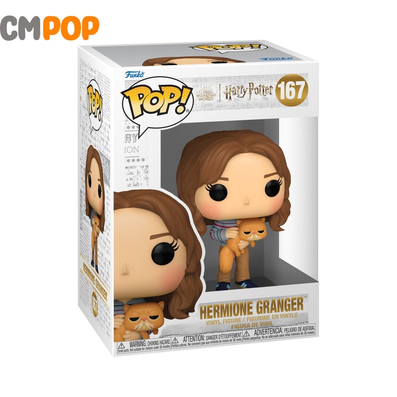 Hermione Granger With Crookshanks  #167  - Funko Pop! -Harry Potter
