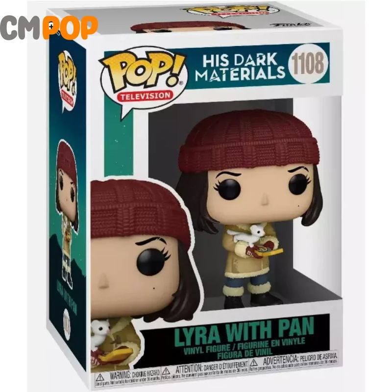 Lyra with Pan- #1108 - Funko Pop! - Television - His Dark Materials