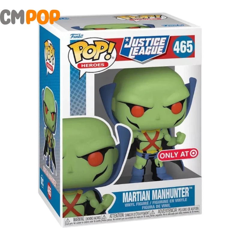 Martian Manhunter - #465 - Funko Pop! - Justice League - DC - Target Exclusive