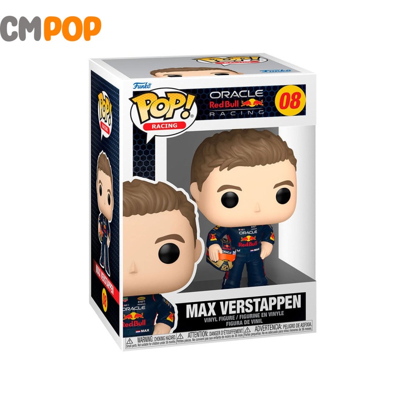Max Verstappen - #08 - Funko Pop! - Racing -  Oracle Red Bull Racing - Formula One
