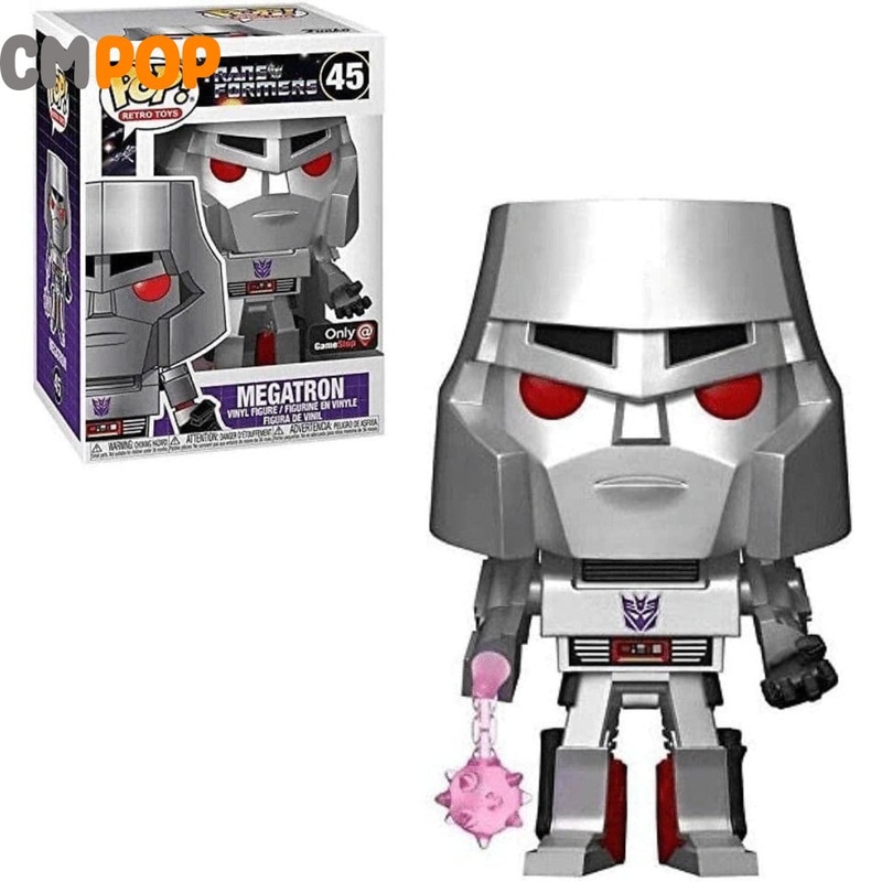 Megatron - #45 - Funko Pop! -Retro Toys - Transformers - Gamestop Exclusive