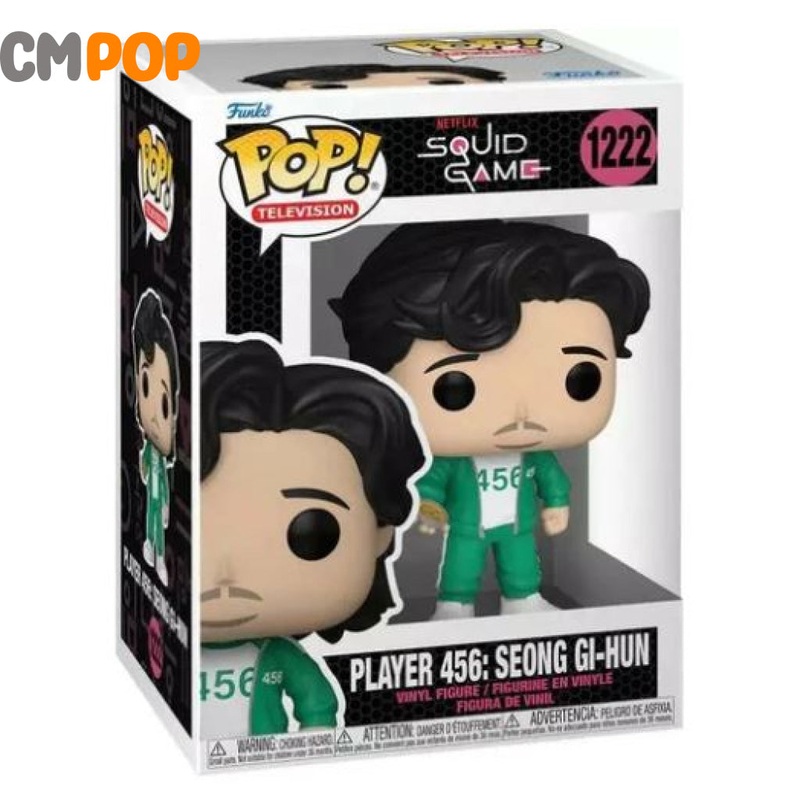 Player 456: Seong Gi-Hun - #1222 - Funko Pop! - Squid Game