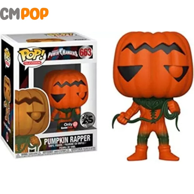 Pumpkin Rapper - #663 - Funko Pop! - Television - Power Rangers - Game Stop Exclusive