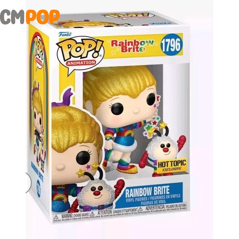 Rainbow Brite and Sprite - #1796 - Funko Pop! - Rainbow Brite - Diamond Collection - Hot Topic Exclusive