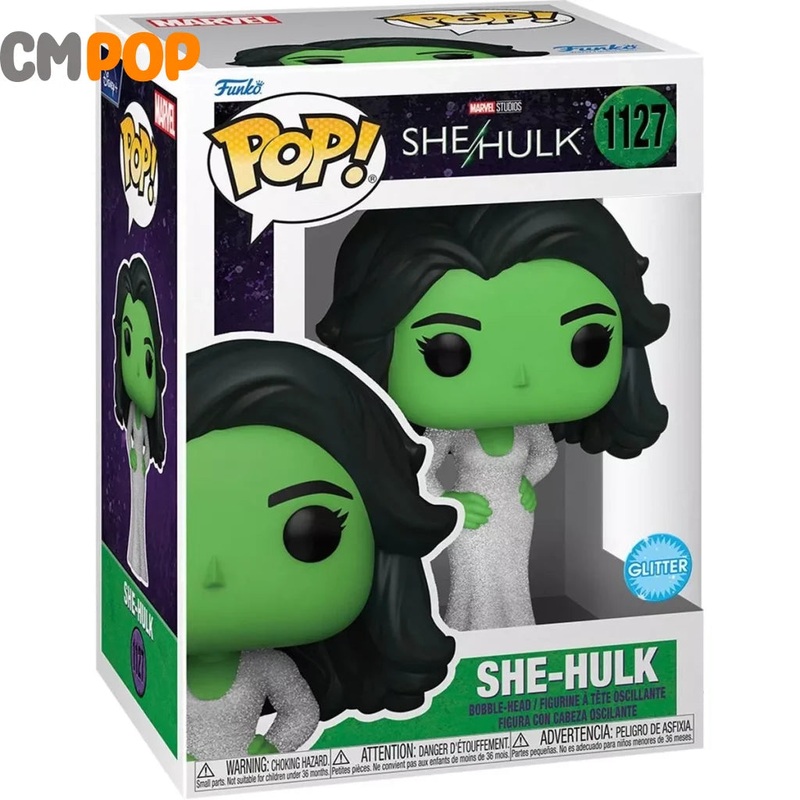She Hulk - #1127 - Funko Pop! - She Hulk - Marvel - Funko POP! - Glitter