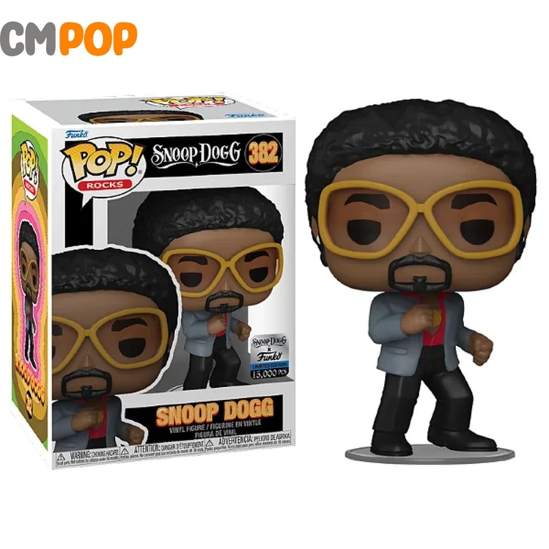 Snoop Dogg - #382- Funko Pop! - Snoop Dogg - Rocks - Snoop Dog Funko 15'000Pcs