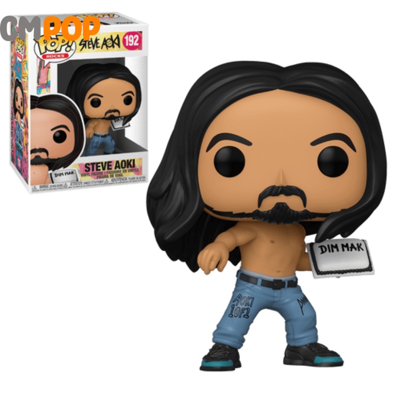 Steve Aoki - #192 - Funko Pop! - Pop Rocks - Steve Aoki