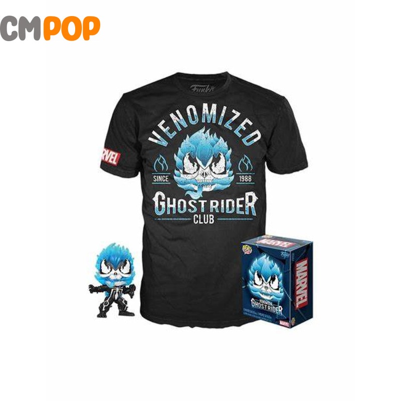 Venomized Ghostrider - Funko Pop & Tee - Marvel  -   Tee Large