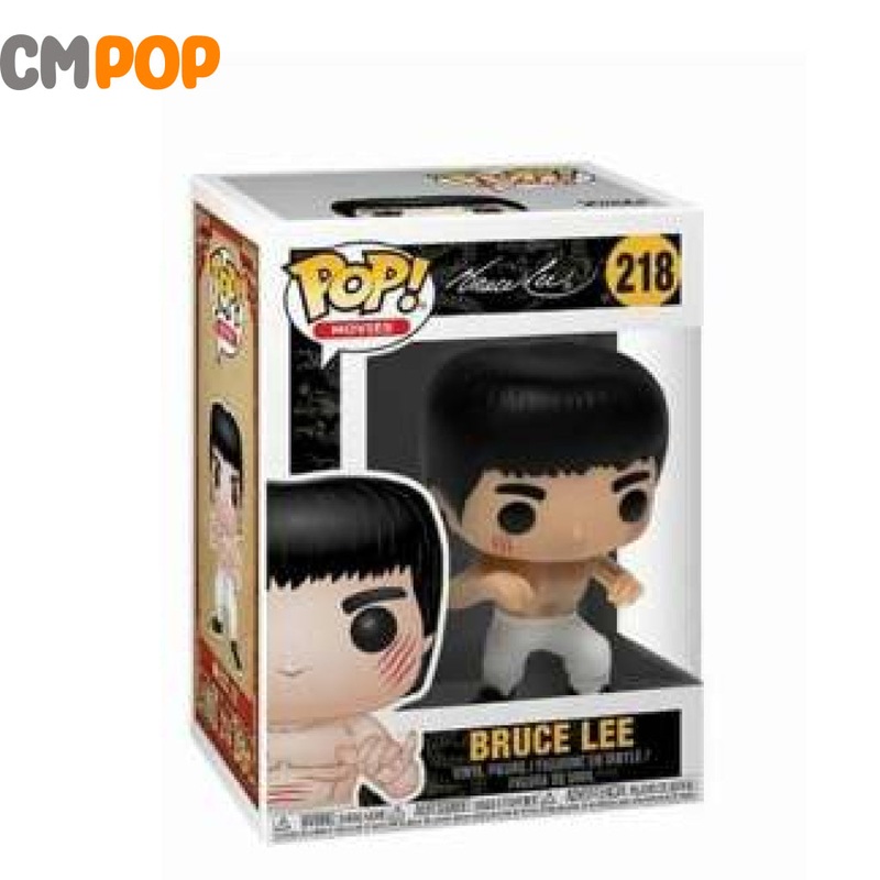 Bruce Lee (White Trousers) - #218 - Funko Pop! - Bruce Lee - Movies