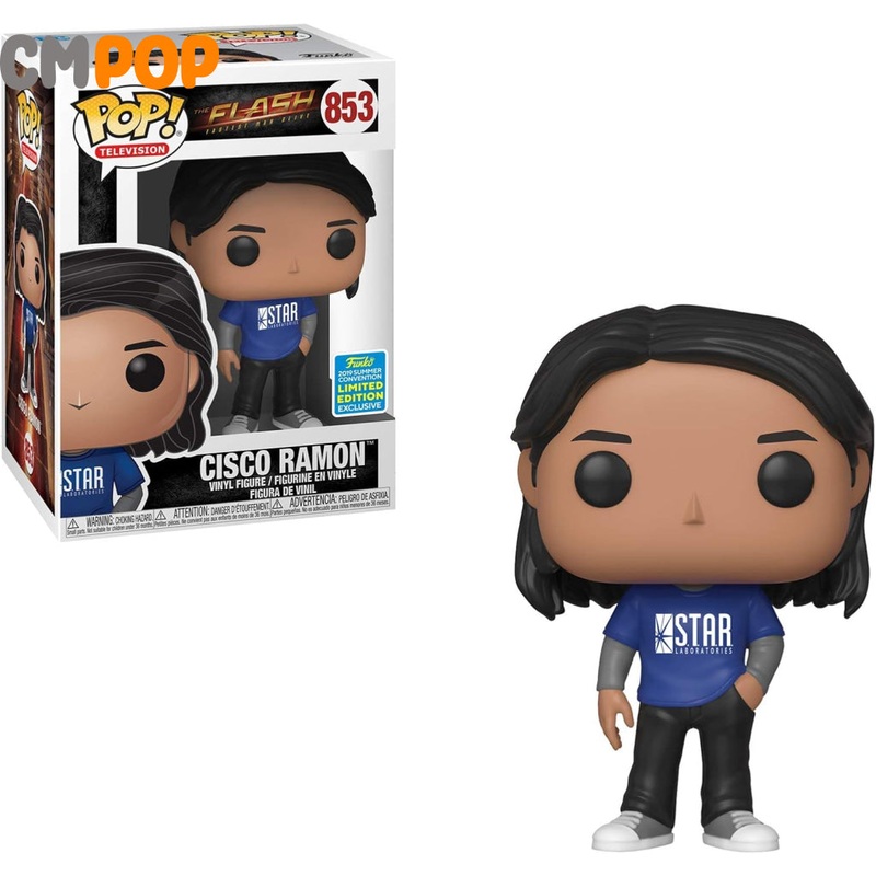 Cisco Ramon - #853 - Funko Pop! - The Flash - 2019 Summer Convention Limited Edition Exclusive