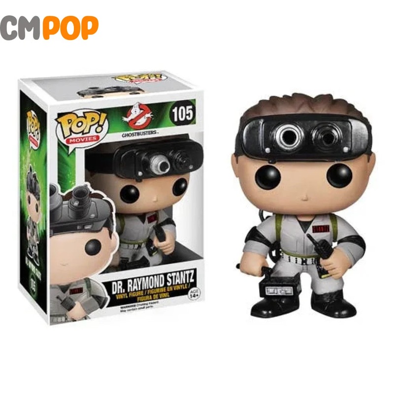 Dr. Raymond Stantz - #105 - Funko Pop! - Movies - Ghostbusters