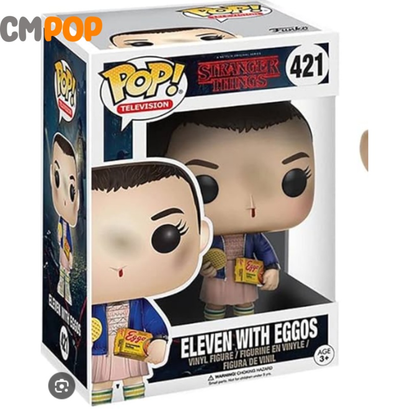 Eleven with Eggos - #421- Funko Pop! - Stranger Things