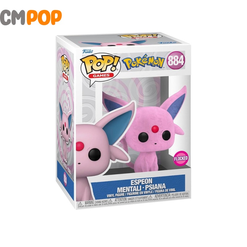 Espeon Flocked - #884 - Funko Pop! - Pokemon