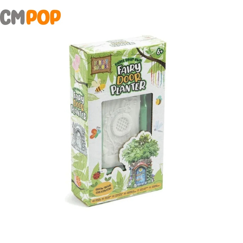 Forest School: Paint Your Own - Fairy Door Planter