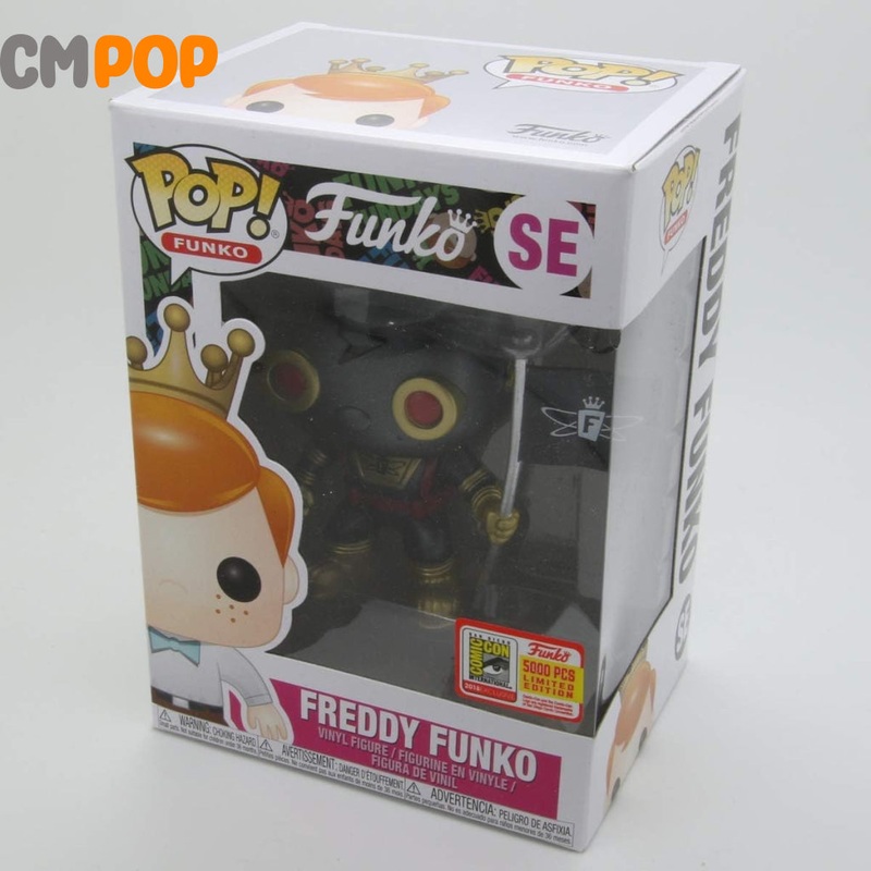 Freddy Funko Space Robot Black - #SE - Funko Pop! - 2018 Comic Con -Limited 5,000 Pieces Exclusive