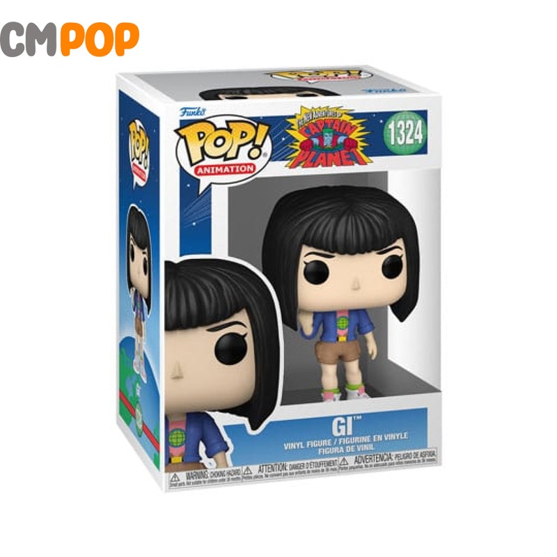 Gi - #1324 - Funko Pop! - Animation - Captain Planet and the Planeteers
