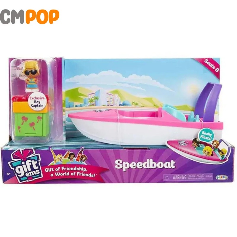 Gift 'Ems Speed Boat with Boy Captain