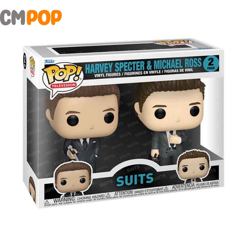 Harvey & Michael - 2 Pack - Funko Pop! - Television - Suits