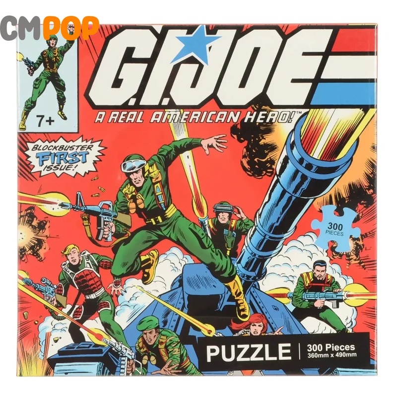 Hasbro Gaming: G.I. Joe - A Real American Hero! - 300pcs Jigsaw Puzzle /(LPZ-001)