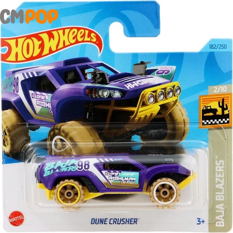 Hot Wheels - Baja Blazers - Dune Crusher (182/250) - (Half Card)