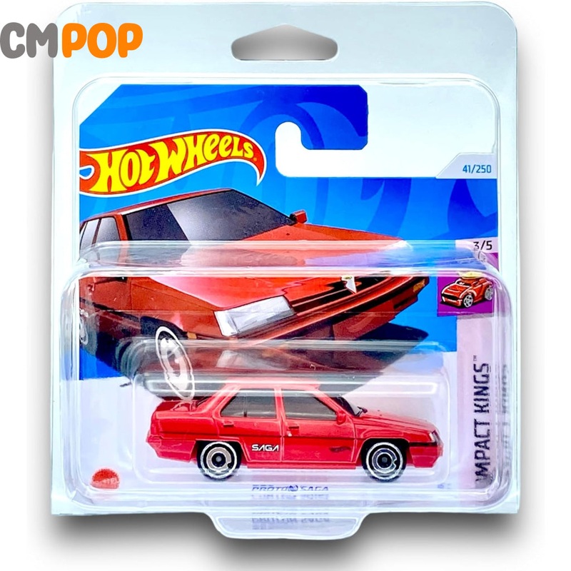 Hot Wheels - Compact Kings - Proton Saga (41/250) (Half Card)