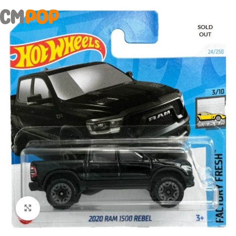 Hot Wheels - Factory Fresh - 2020 Ram 1500 Rebel (24/250) - (Half Card)