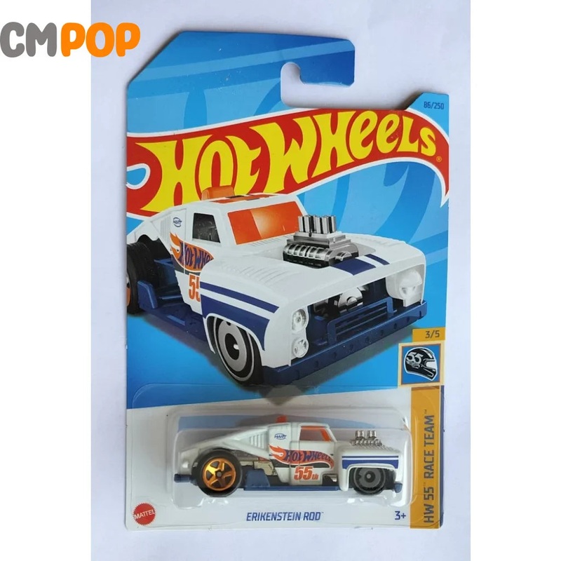Hot Wheels - HW 55 Race Team - Erikenstein Rod (86/250) - White (Half Card)