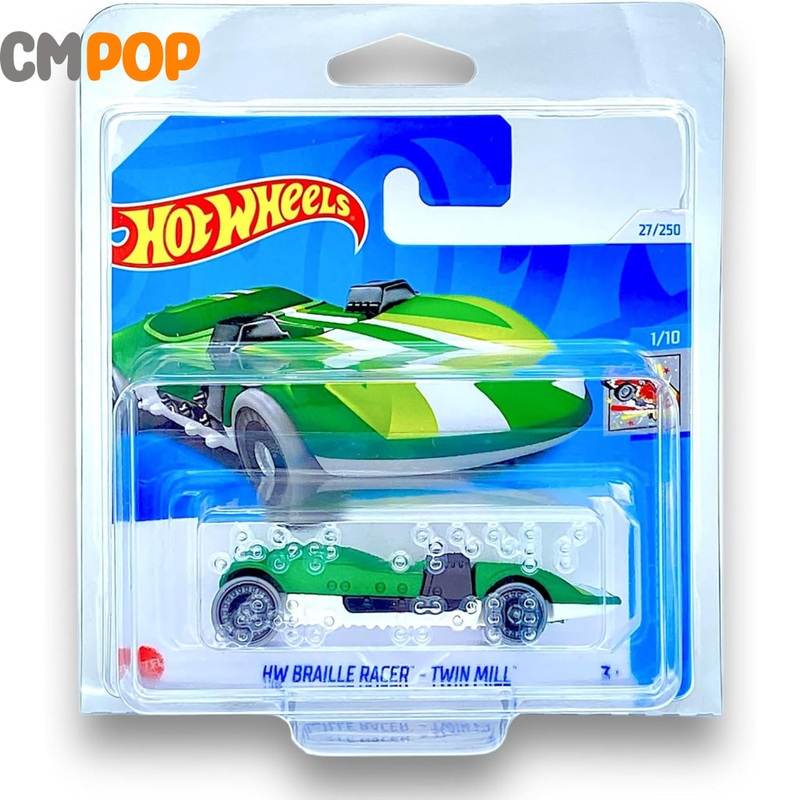 Hot Wheels - HW Celebration Racers - HW Braille Racer - Twin Mill (27/250) - (Half Card)