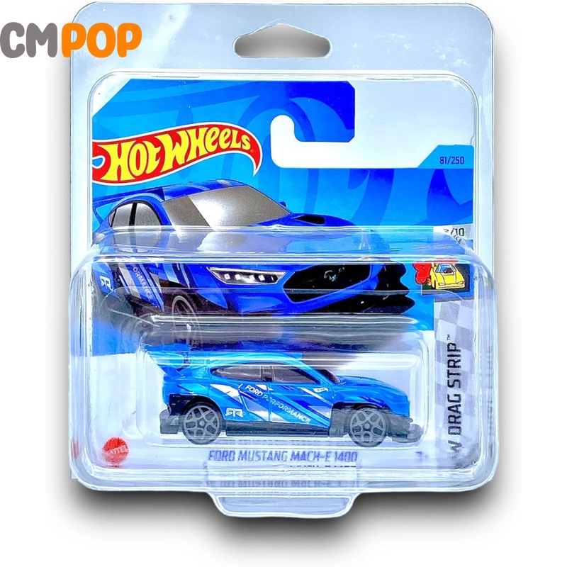 Hot Wheels - HW Drag Strip - Ford Mustang Mach-E 1400 (81/250) - Blue (Half Card)