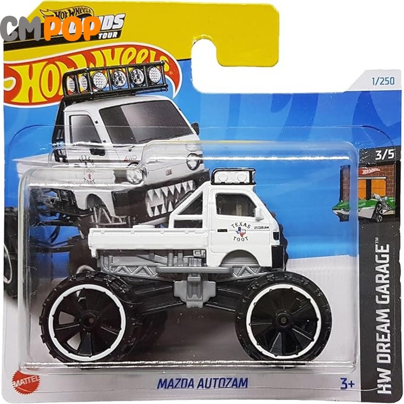 Hot Wheels - HW Dream Garage - Mazda AutoZam (1/250) - (Half Card)