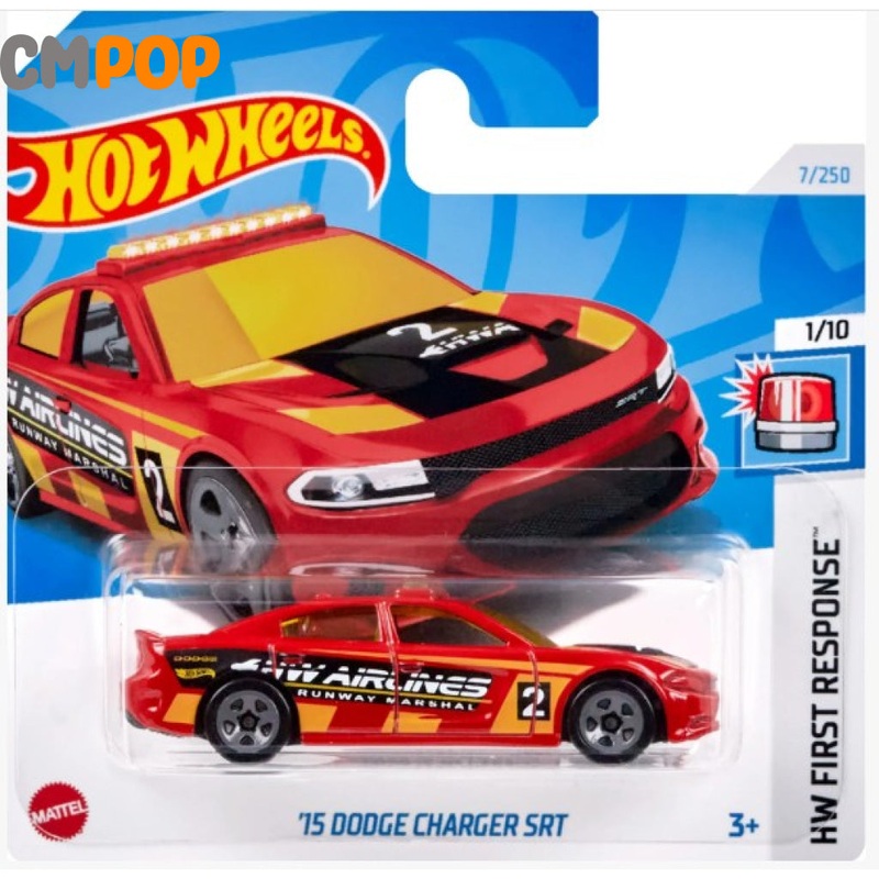 Hot Wheels - HW First Response - 15 Dodge Charger Srt (7/250) - (Half Card)