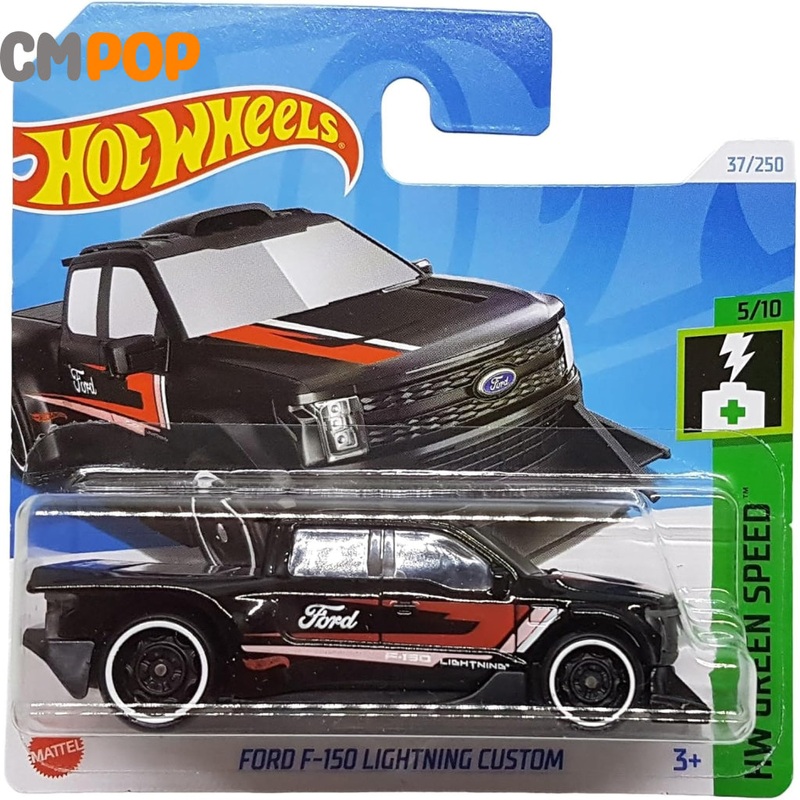 Hot Wheels - HW Green Speed - Ford F-150 Lightning Custom (37/250) - (Half Card)