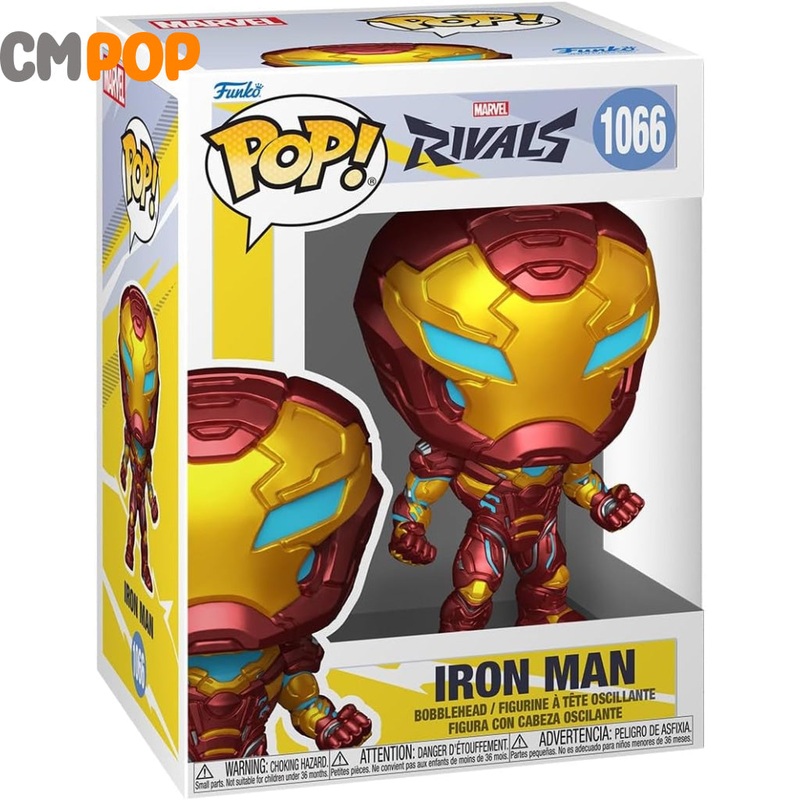 Iron Man - #1066 - Funko Pop! - Marvel - Rivals