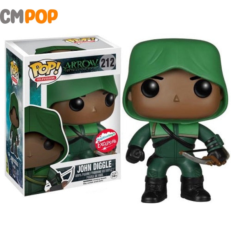 John Diggle - #212  - Funko Pop! - Television - Arrow - Fugitive Toys Exclusive