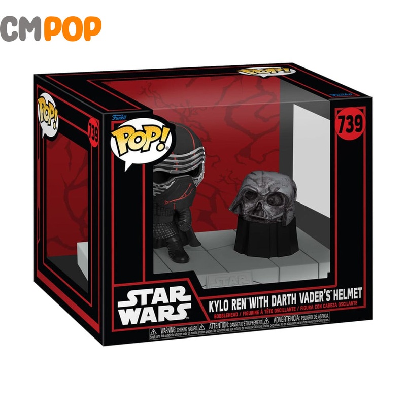 Kylo Ren with Darth Vadars Helmet - #739 - Funko Pop! - Star wars