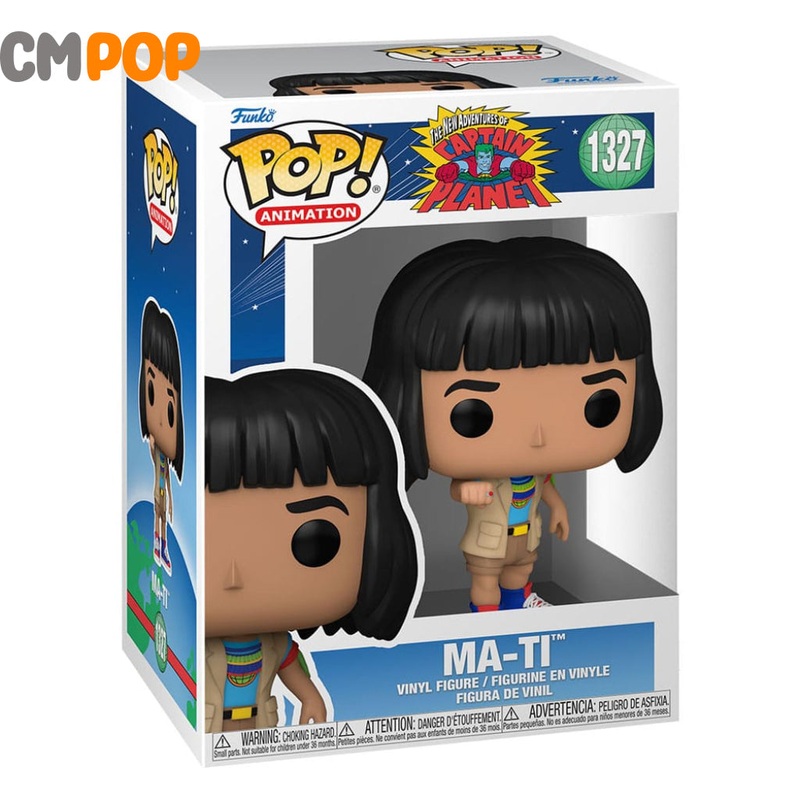 Ma-Ti - #1327 - Funko Pop! - Animation - Captain Planet and the Planeteers