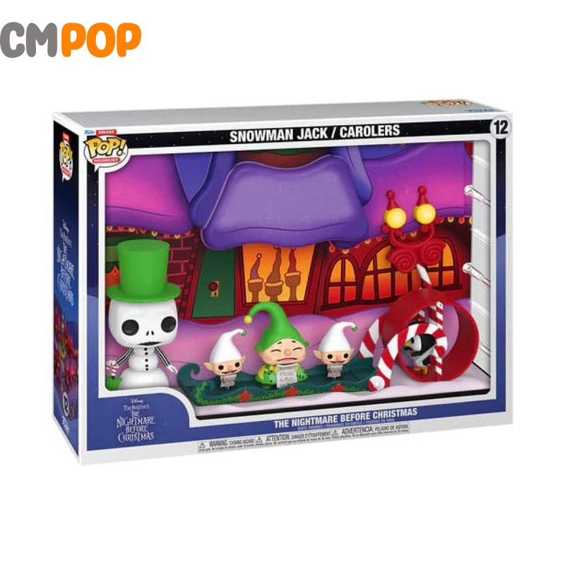 Snowman Jack and Carolers - #12  - Funko Pop! - Moments -  Deluxe - The Nightmare Before Christmas