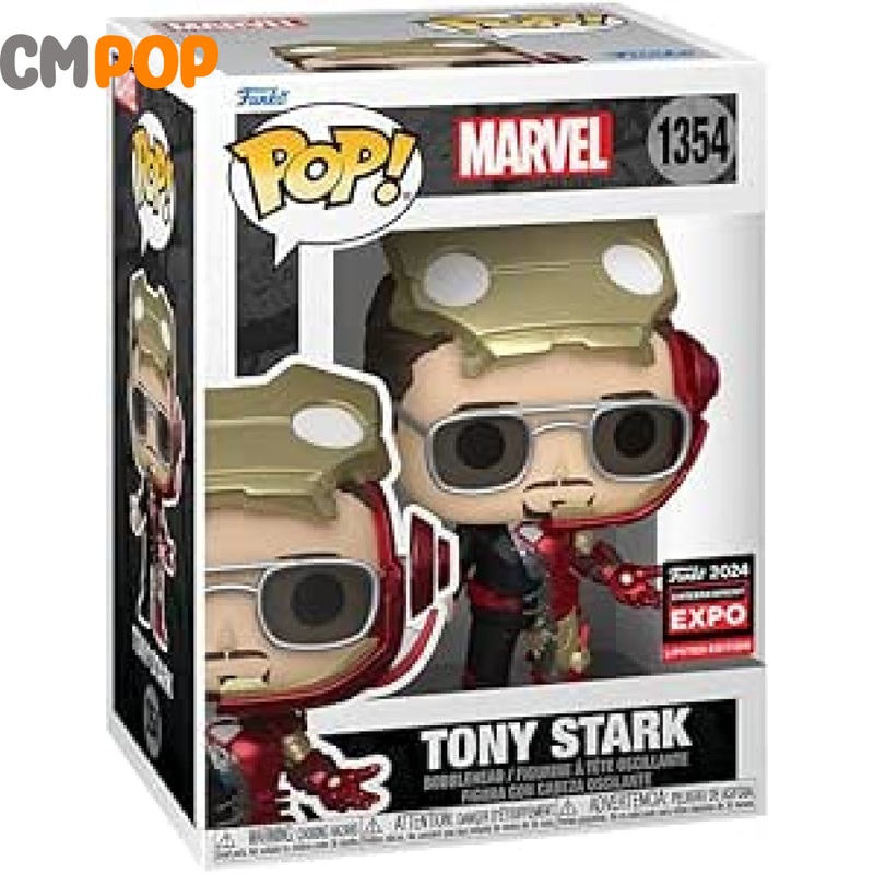 Tony Stark - #1354 - Funko Pop! - Marvel - Funko 2024 Entertainment Expo Limited Edition