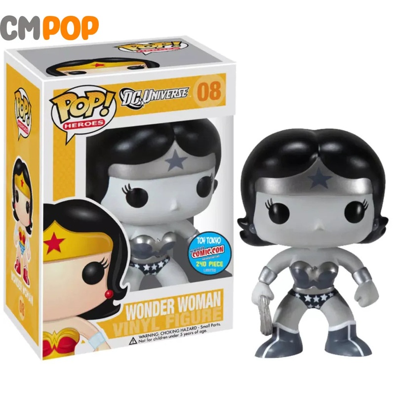 Wonder Woman - #08 - Funko Pop! - Heroes - DC Universe  - Toy Tokyo New York Comic Con 240 Piece Limited