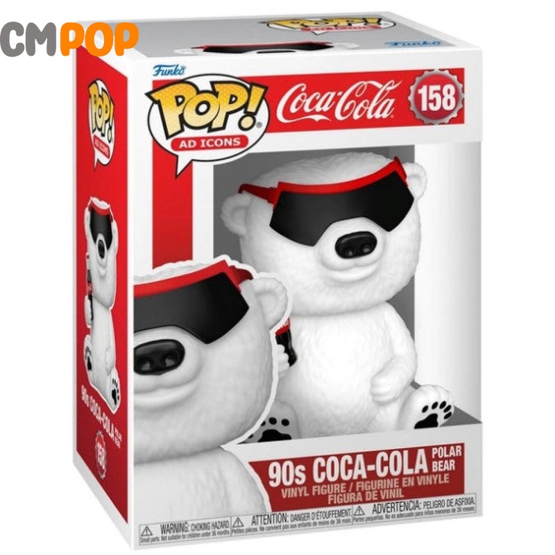 90's Coca Cola Bear - #158 - Funko Pop! - Coca Cola Ad Icons