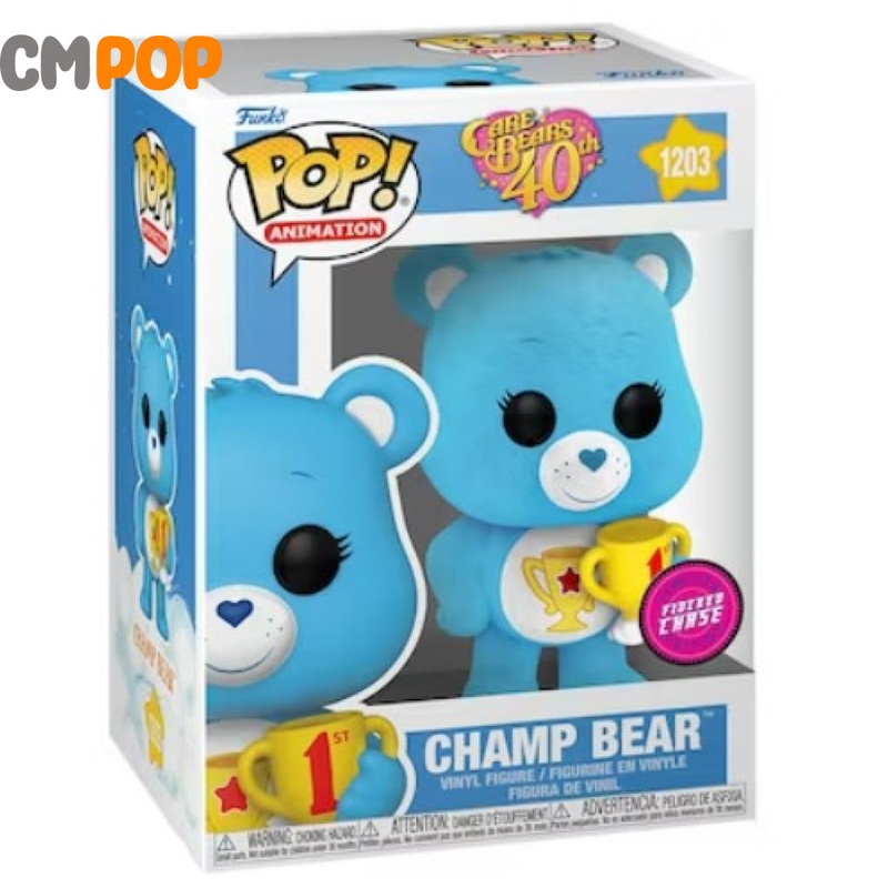 Champ Bear Chase Exclusive - #1203 - Funko Pop! - Care Bears 40th