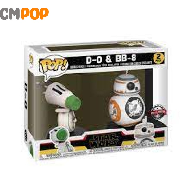 D-0 & BB- 8 - 2 Pack - Funko Pop! - Star Wars - Special Edition Exclusive
