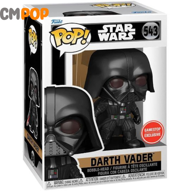 Darth Vader - #543 - Funko Pop! - Star Wars - Gamestop Exclusive
